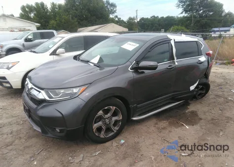 2018 Honda Cr-V Ex из США, поврежденный, VIN 5J6RW1H58JA007750